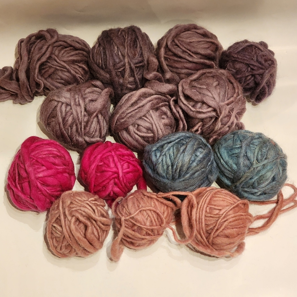 Artisan Coloured Wool Yarn